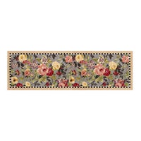Tudor Rose 2'6" x 8' Washable Runner