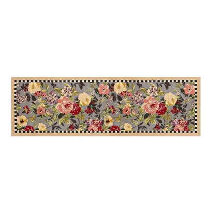 Tudor Rose 2'6" x 8' Washable Runner