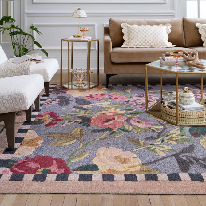 Tudor Rose 8' x 10' Washable Rug image number 1