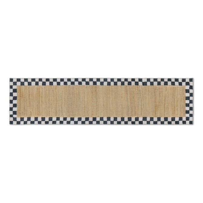 Naturals Check Washable Rug image number 2