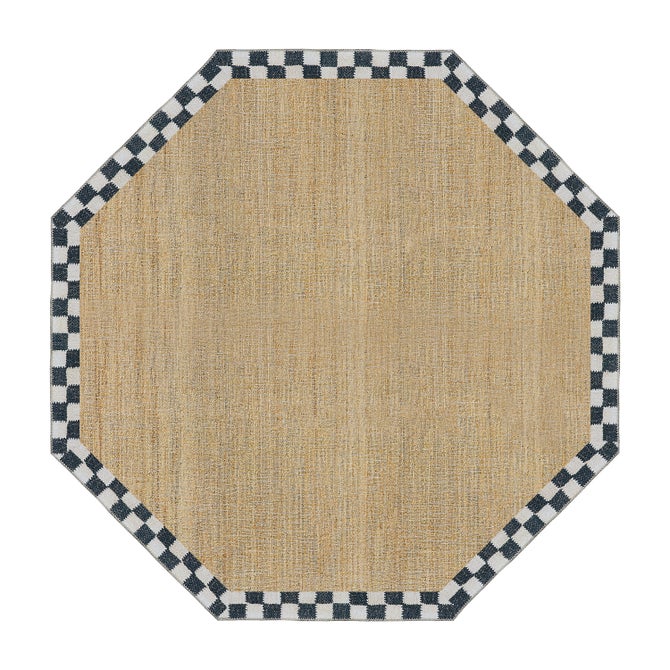 Naturals Check Washable Rug image number 5