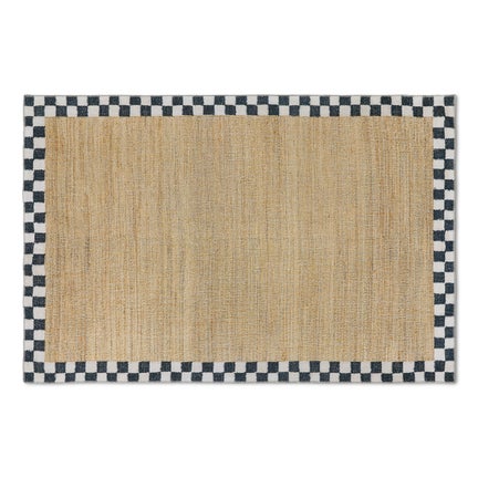 Naturals Check 5' x 7'6" Washable Rug