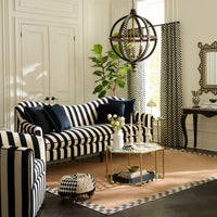 Naturals Check 8' x 10' Washable Rug