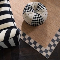 Naturals Check 8' x 10' Washable Rug