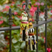 Black & White Bibelot Tassel