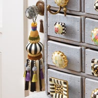 Black & White Bibelot Tassel