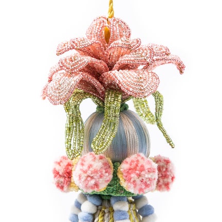 Wildflowers Beaded Tassel