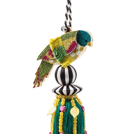 Parakeet Beaded Tassel