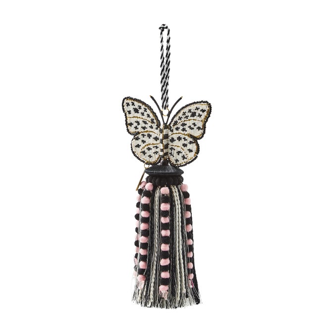Butterfly Beaded Tassel image number 0
