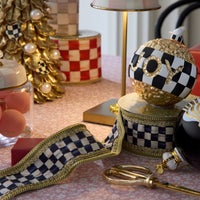 Courtly Check Filigree 2.5" Ribbon