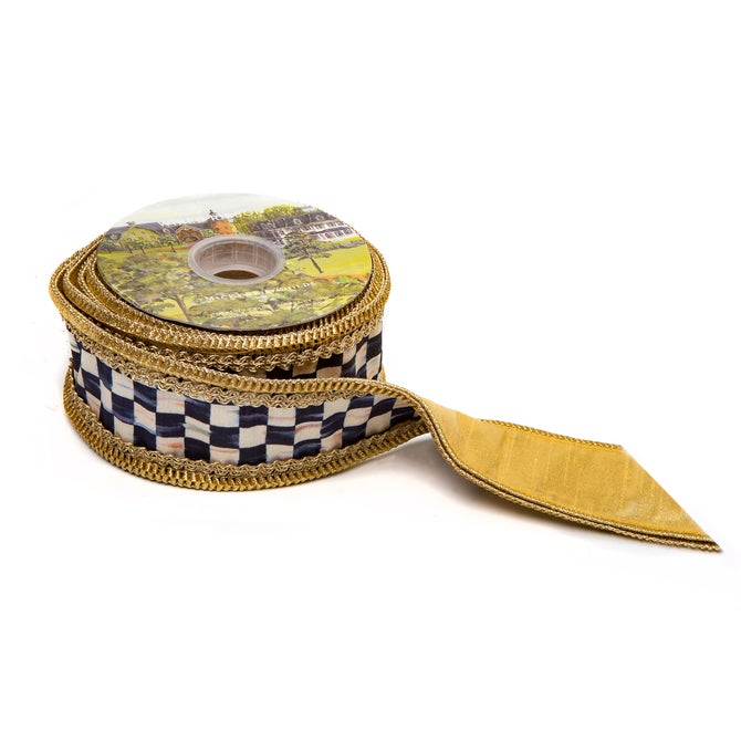 Courtly Check Filigree 2.5" Ribbon image number 0
