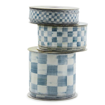 Sterling Check 1" Ribbon