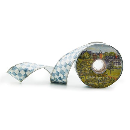 Sterling Check 2" Ribbon