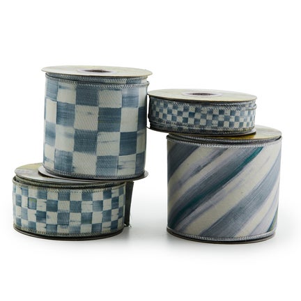Sterling Stripe 4" Ribbon