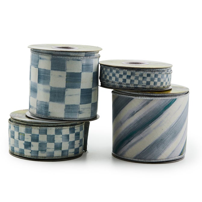 Sterling Stripe 4" Ribbon image number 1