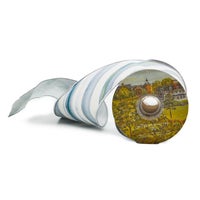 Sterling Stripe 4" Ribbon
