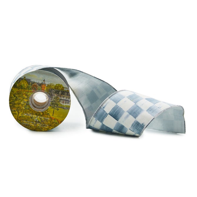 Sterling Check 4" Ribbon image number 0