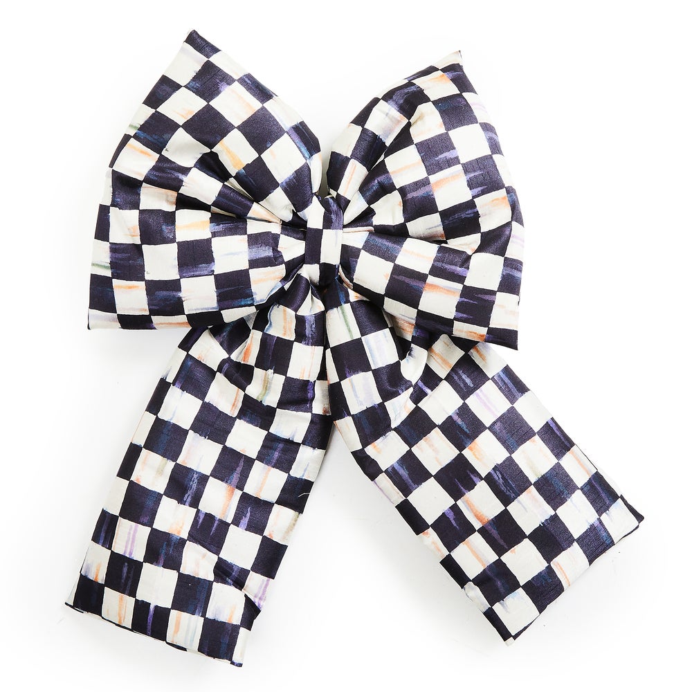 Courtly Check Large Bow mackenzie-childs Panama imagen 1