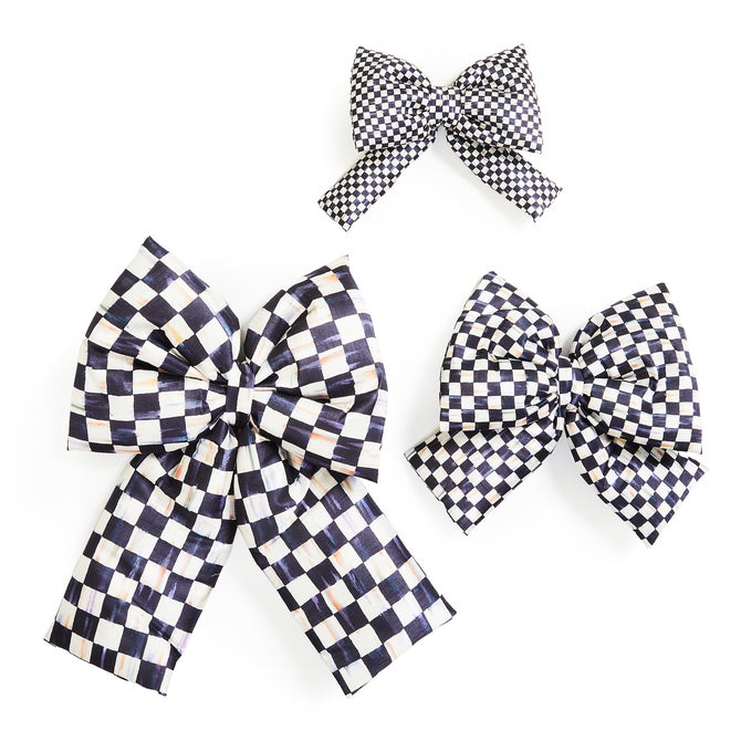 Courtly Check Small Bow image number 2