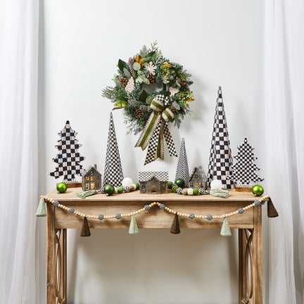 Courtly Cone Trees, Set of 3