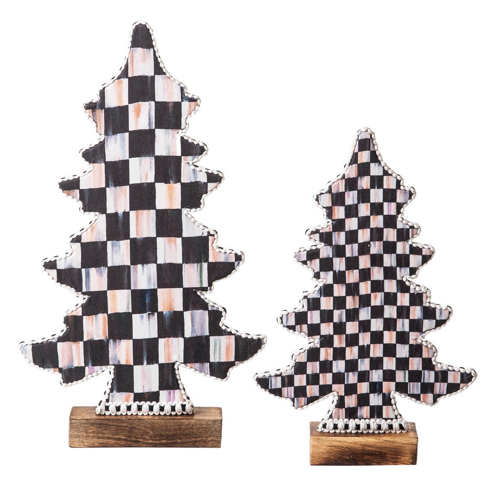 Courtly Check Forest Trees, Set of 2 mackenzie-childs Panama imagen 1