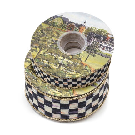 Courtly Check Ribbon, Set of 2
