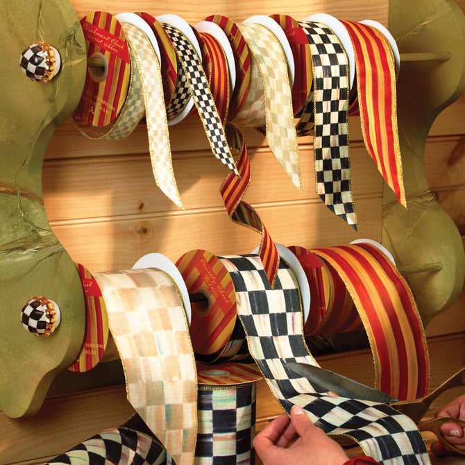 Courtly Check 1" Ribbon image number 9