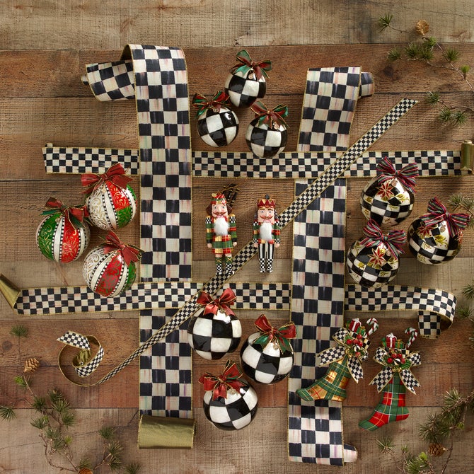 Courtly Check 1" Ribbon image number 4