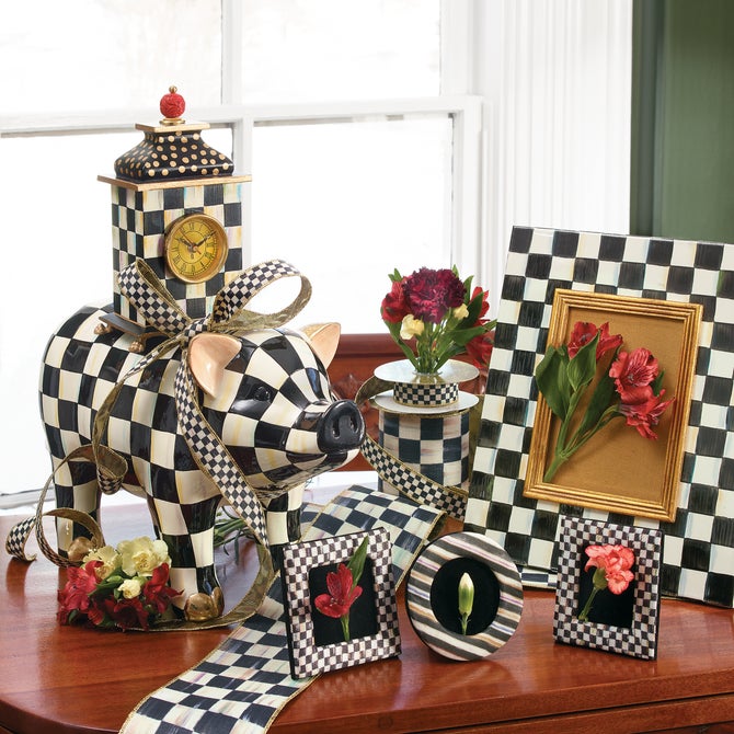 Courtly Check 1" Ribbon image number 6