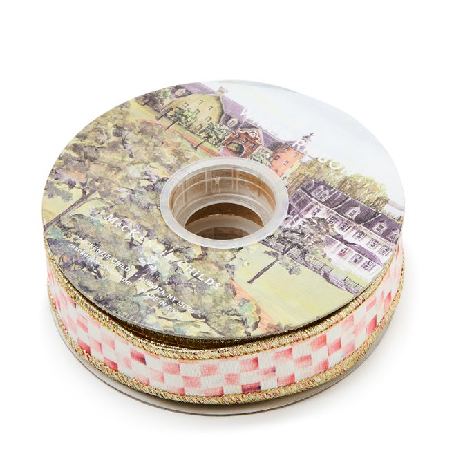 Rosy Check 1" Ribbon image number 1