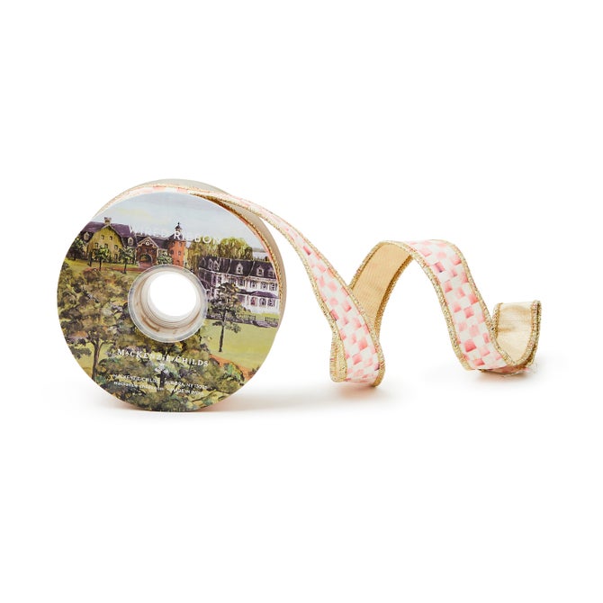 Rosy Check 1" Ribbon image number 0