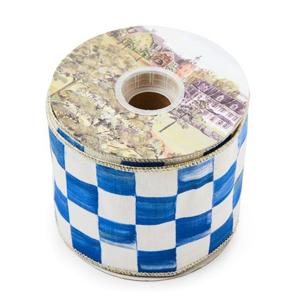 Royal Check 4" Ribbon