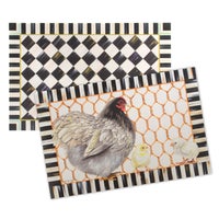 Courtly Check Floor Mat - 2' x 3'