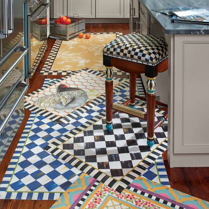Courtly Check Floor Mat - 2'6" x 8' Runner image number 2