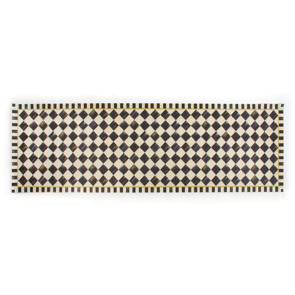 Check Floor Mat - Courtly Check, 2'6