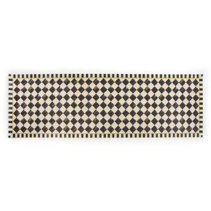 Courtly Check Floor Mat - 2'6" x 8' Runner