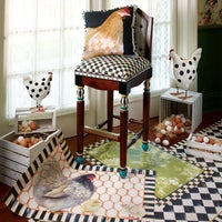 Courtly Check Floor Mat - 3' x 5'