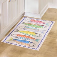 Go Fish 2' x 3' Floor Mat