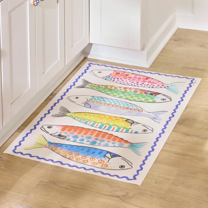 Go Fish 2' x 3' Floor Mat image number 1