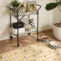 Honeycomb with Bees 3' x 5' Floor Mat