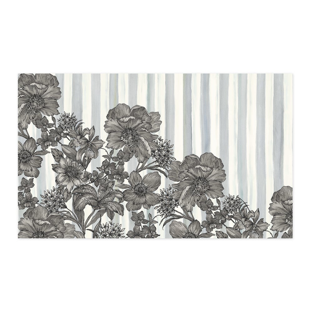 English Garden Floor Mat mackenzie-childs Panama imagen 1 English Garden Floor Mat mackenzie-childs Panama imagen 1