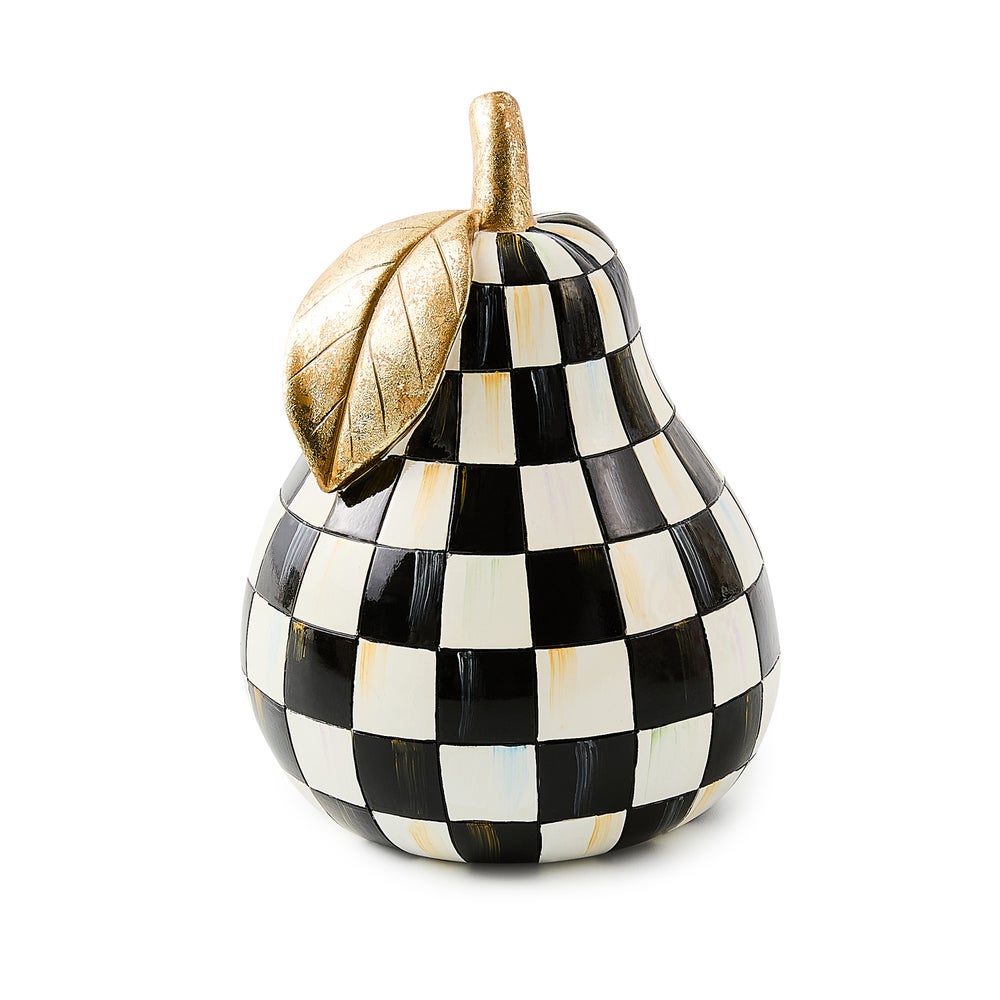 Courtly Check Pear Decor mackenzie-childs Panama imagen 1