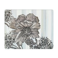 Sterling English Garden Glass Cutting Board, Set of 2