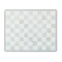 Sterling Check Glass Cutting Boards, Set of 2
