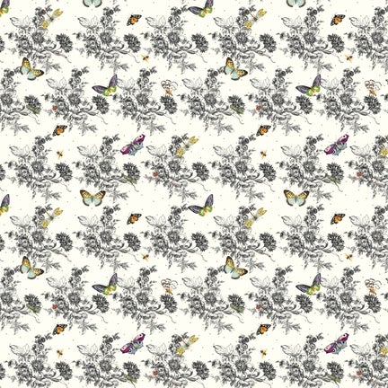 Butterfly Toile Peel & Stick Wallpaper