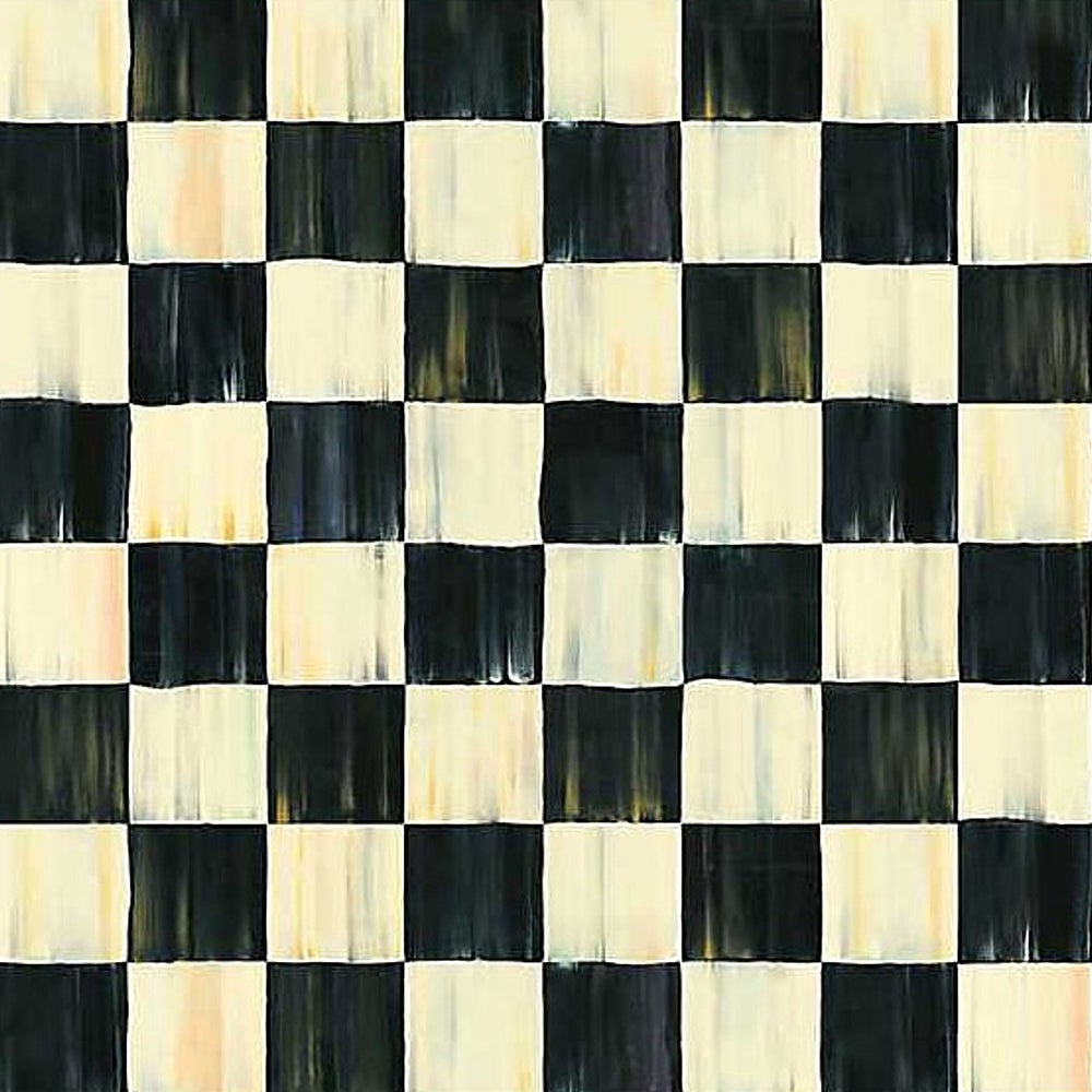 Courtly Check Peel & Stick Wallpaper mackenzie-childs Panama imagen 1
