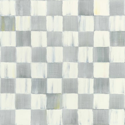 Sterling Check Peel & Stick Wallpaper