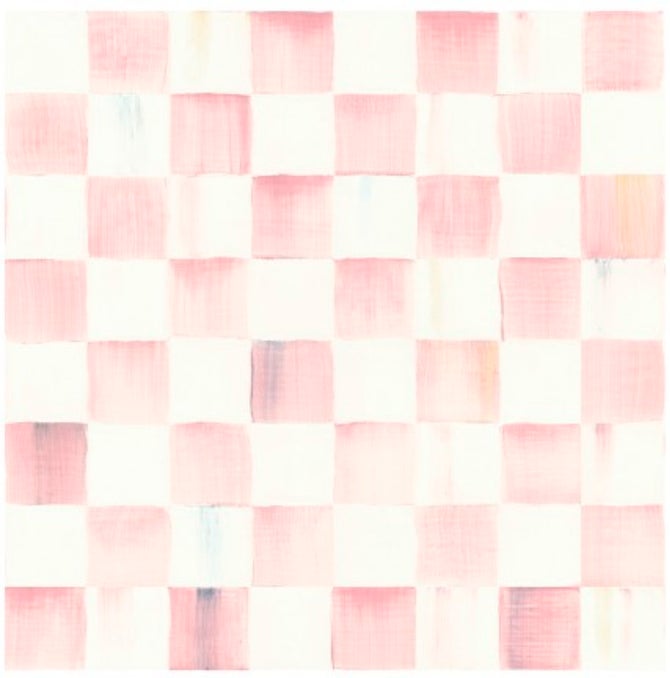 Rosy Check Peel & Stick Wallpaper image number 0