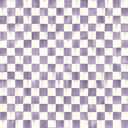 Violet Check Peel & Stick Wallpaper