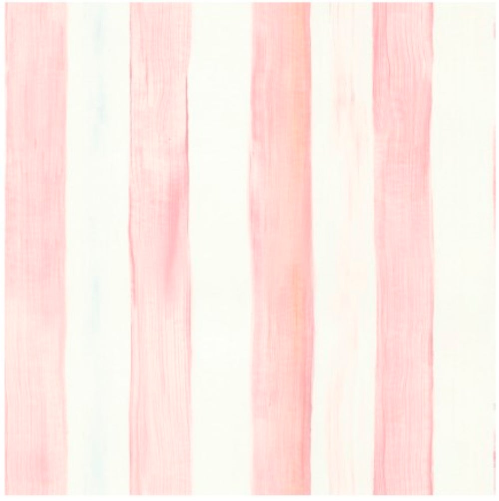 Rosy Stripe Peel & Stick Wallpaper mackenzie-childs Panama imagen 1 Rosy Stripe Peel & Stick Wallpaper mackenzie-childs Panama imagen 1